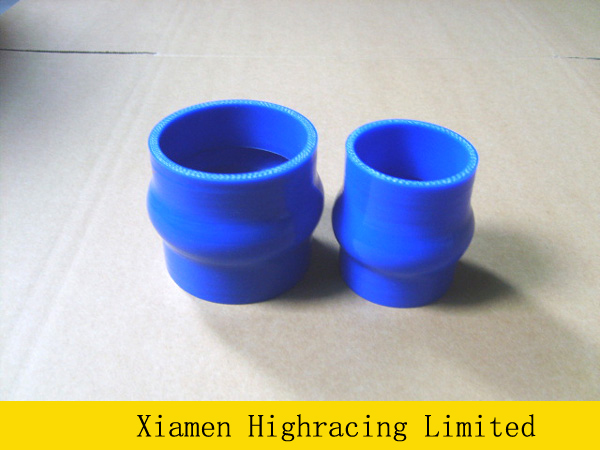 Straight single hump silicone hose