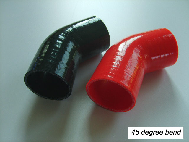 45degree elbow silicone hose